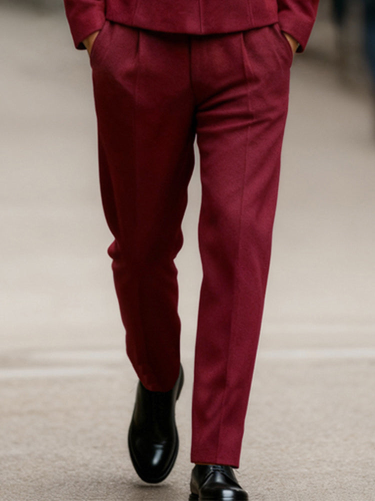 Men's Bow Tie Collar Blazer & Pants Set
