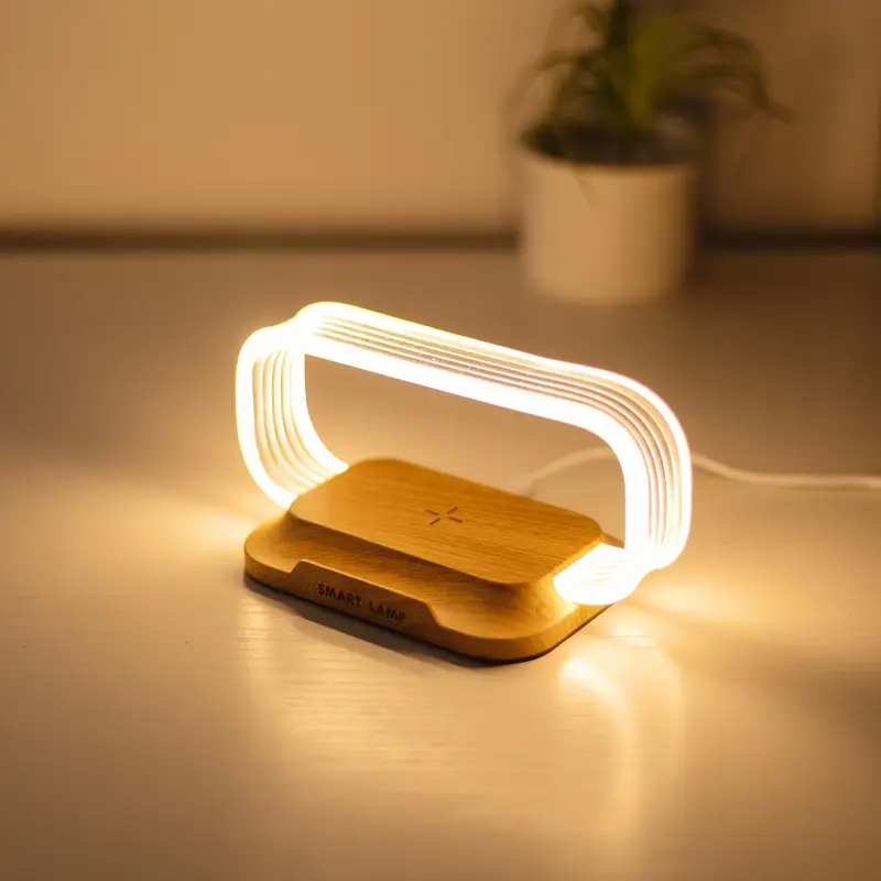 Chi Wireless Charging Lamp