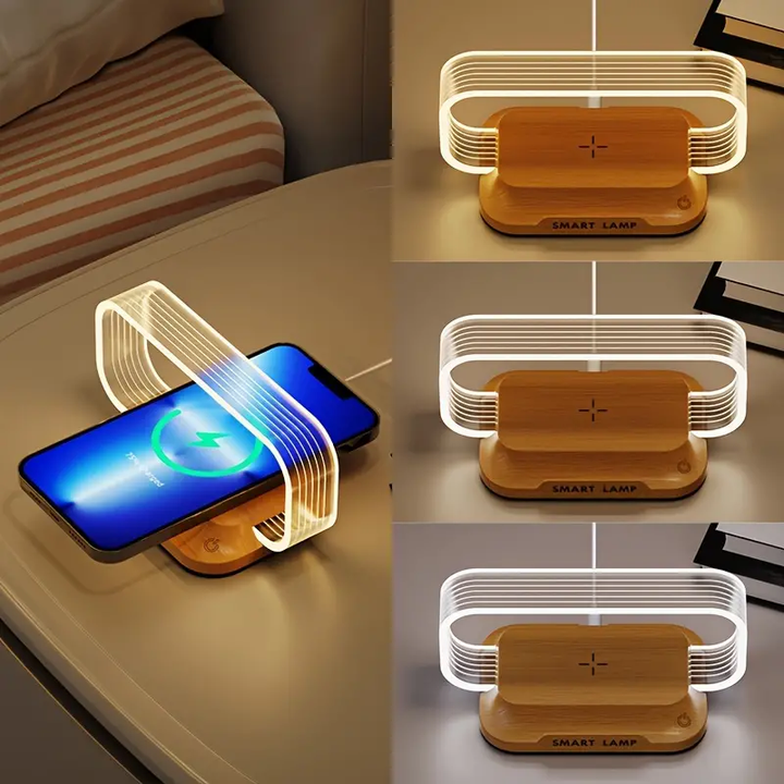 Chi Wireless Charging Lamp