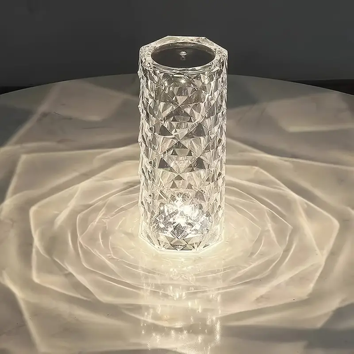 Crystal Diamond Night Lamp