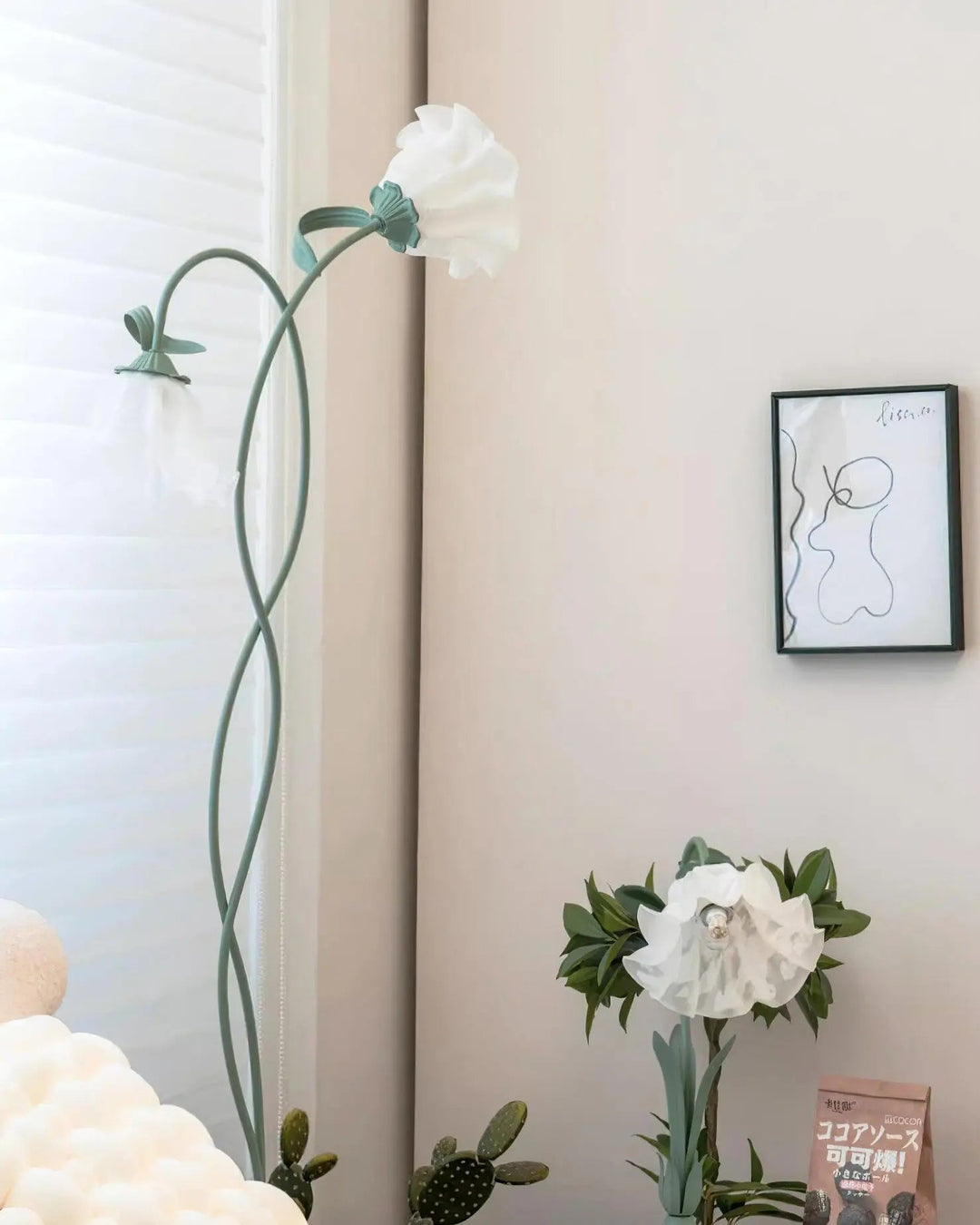 Calla Flower Floor Lamp