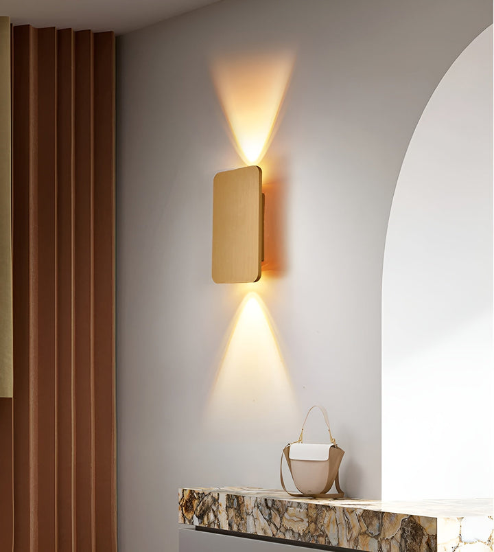 Mini-Rectangular LED Wall Light