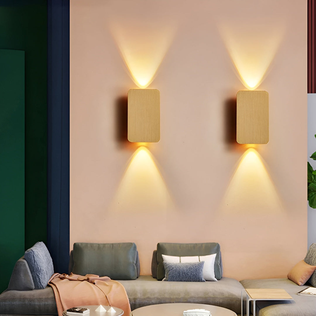 Mini-Rectangular LED Wall Light