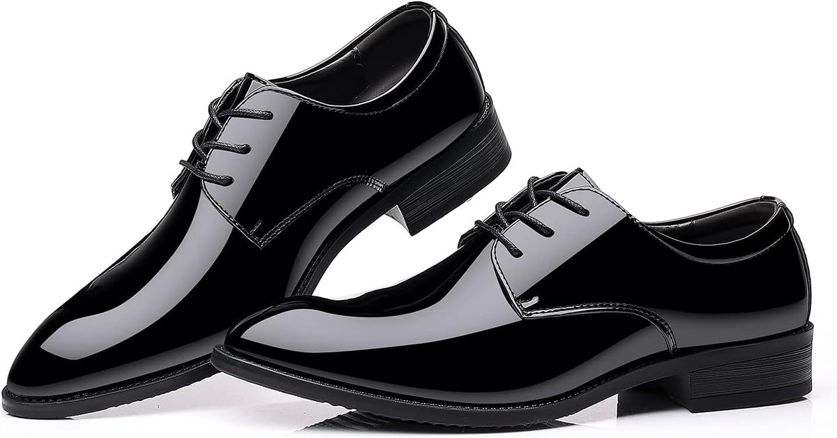 Men's White Dress Loafers Slip-On Formal Shoes