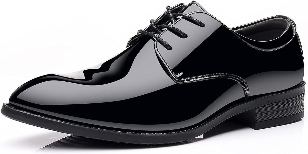 Men's White Dress Loafers Slip-On Formal Shoes