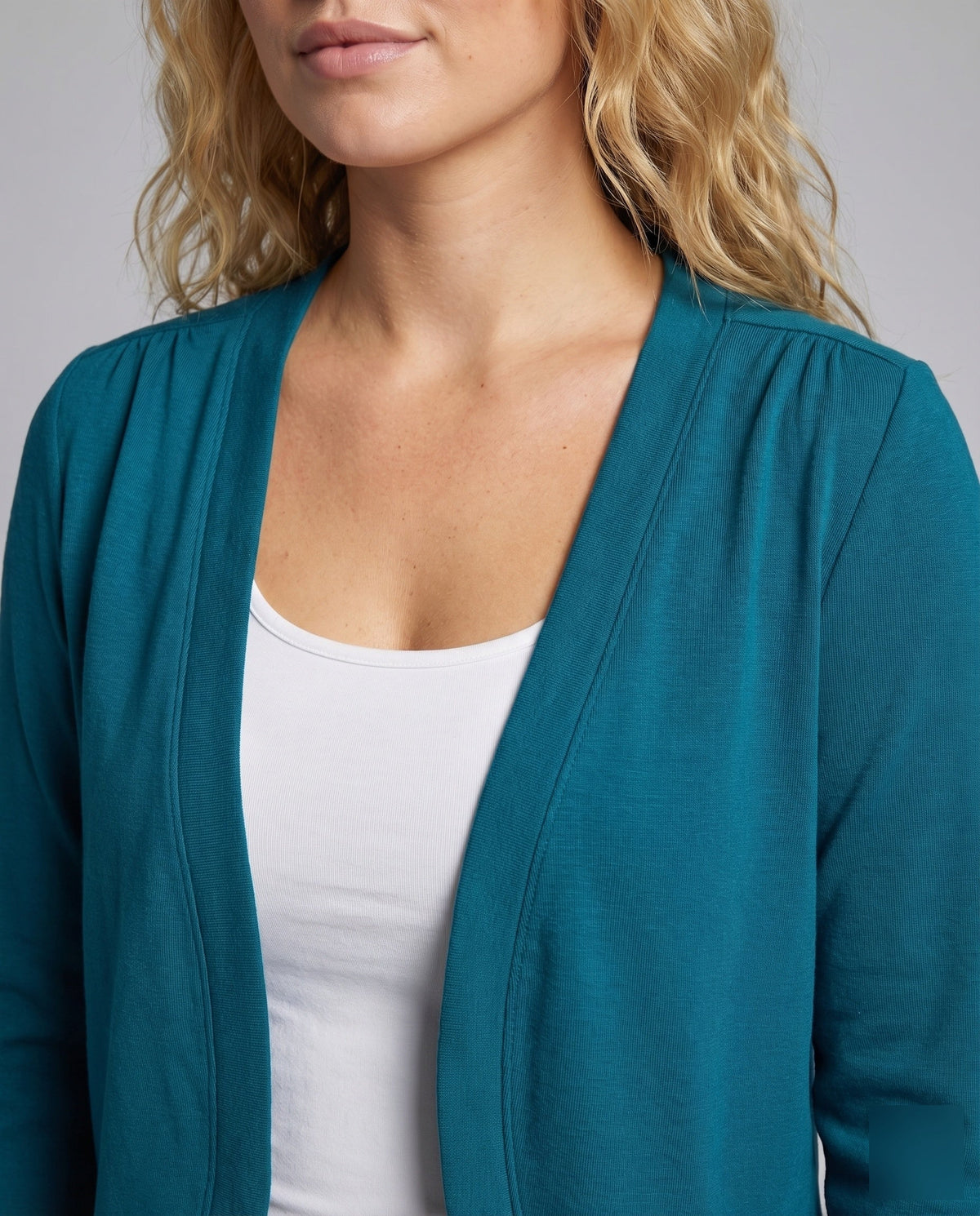 Bolero Blazer Womens Shawl Collar Open Front Tailored Fitted