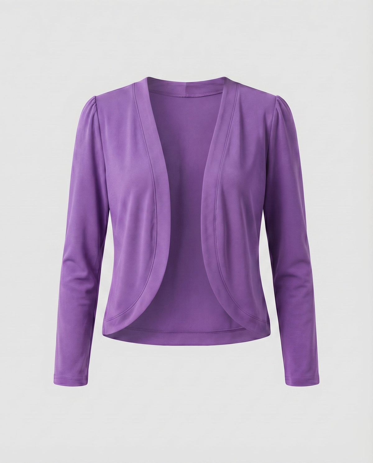Bolero Blazer Womens Shawl Collar Open Front Tailored Fitted