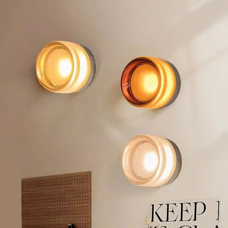 Mayday Glass Wall Sconce