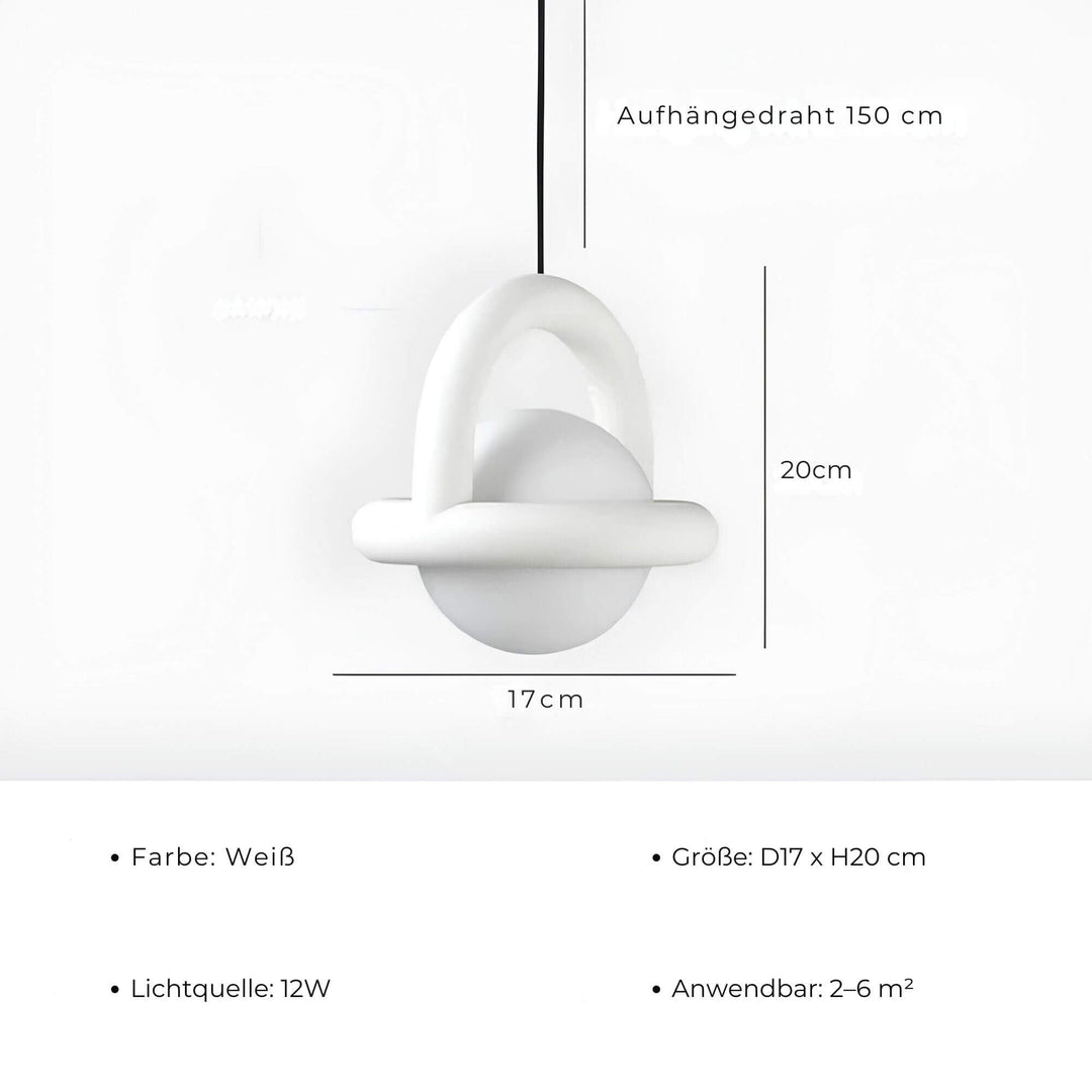 ArtGlow - Radiant Globe Hanging Lamp