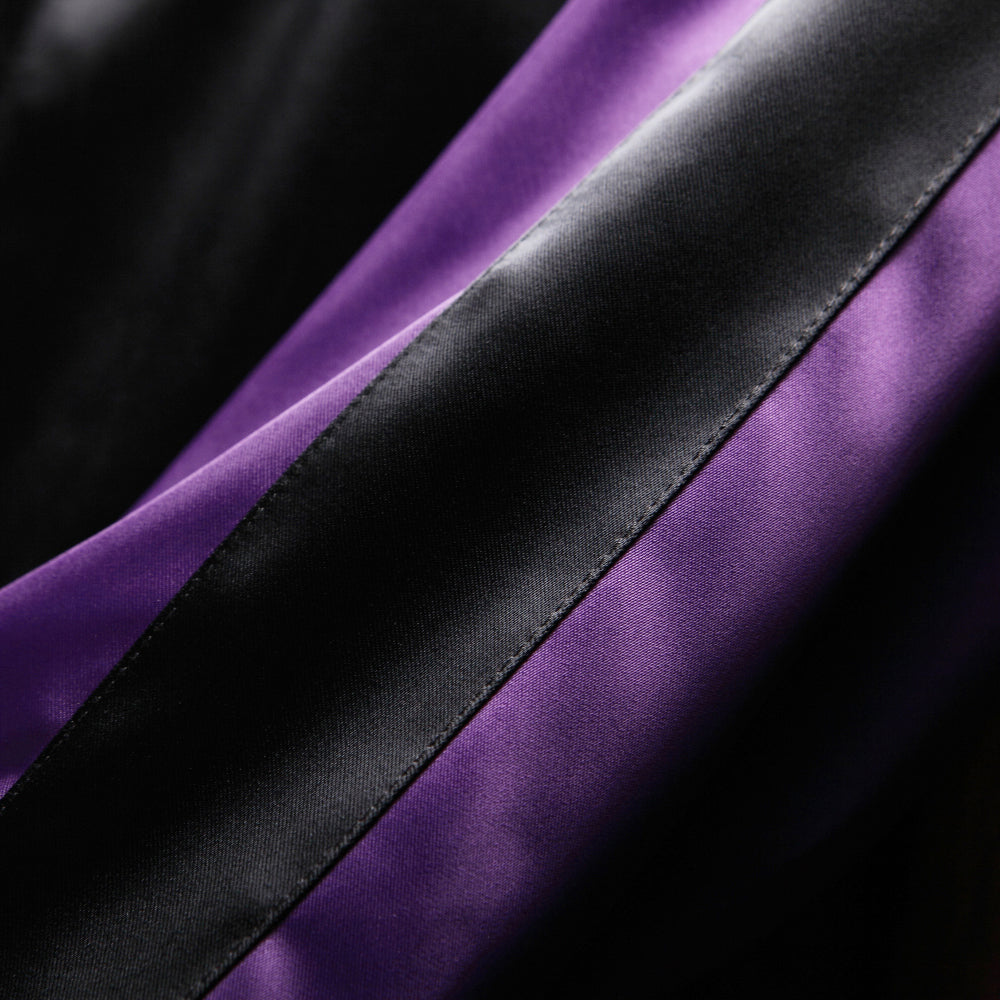 Violet Viper Embroidered Souvenir Jacket